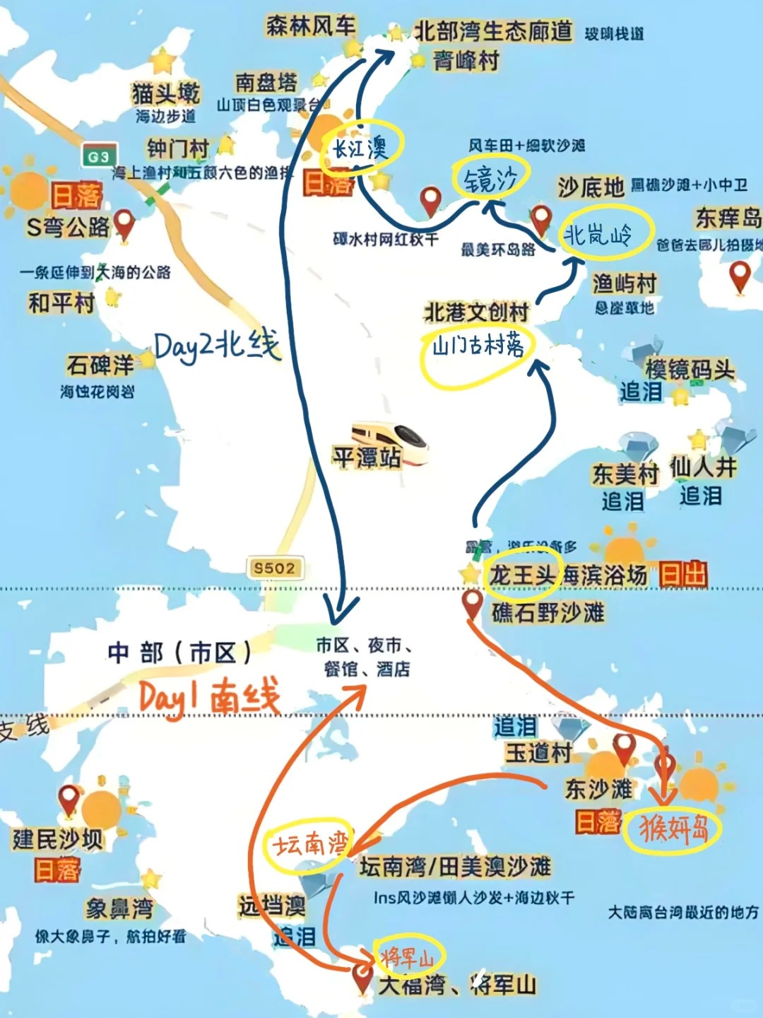 平潭岛两日游碎碎念｜路线·景点·攻略